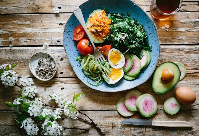 A bright breakfast bowl