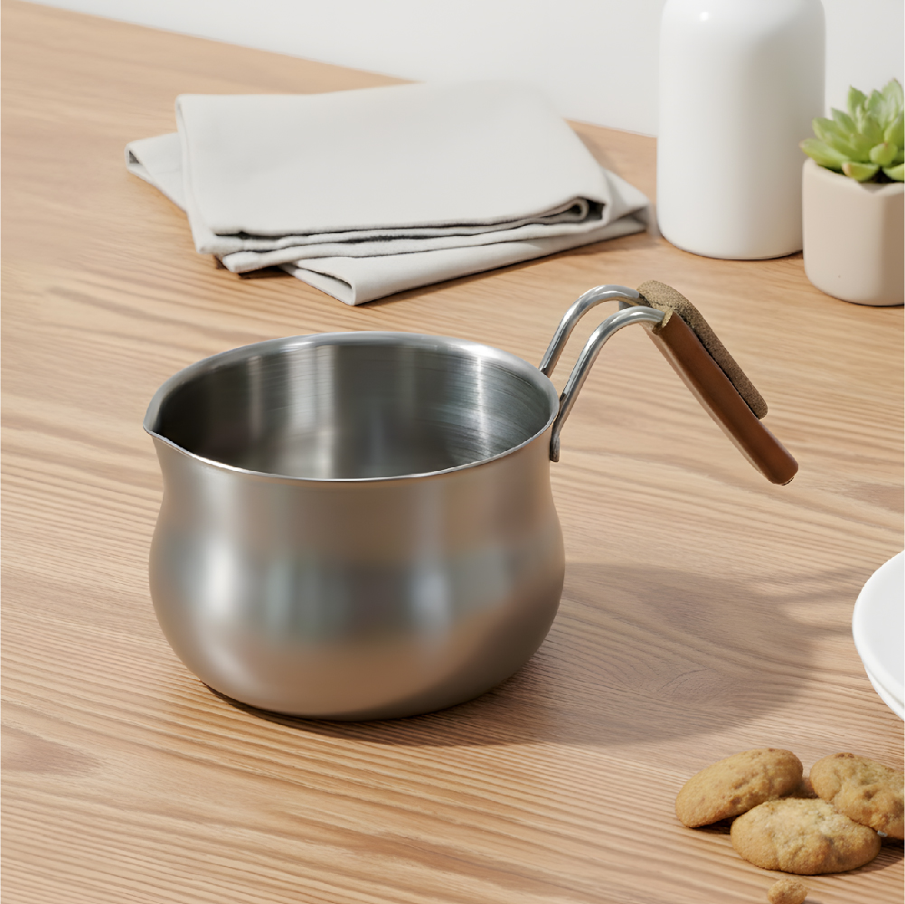 彎柄牛奶鍋